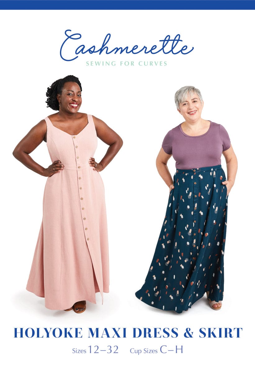 Cashmerette: Holyoke Maxi Dress and Skirt