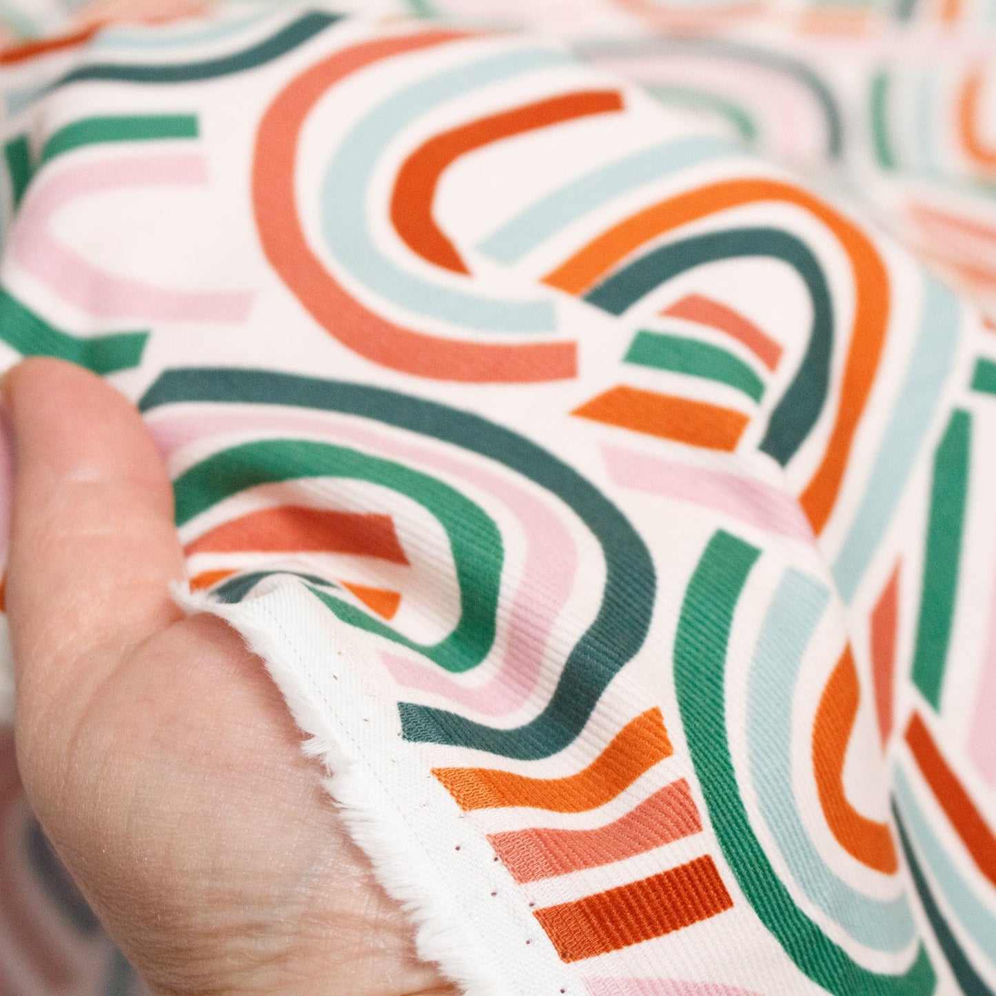 Cloud 9 Organic Cotton Needlecord 'Sky Show'