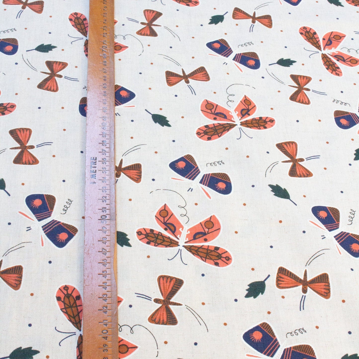 Cloud 9 Organic Cotton-Linen Mix 'Flutter'