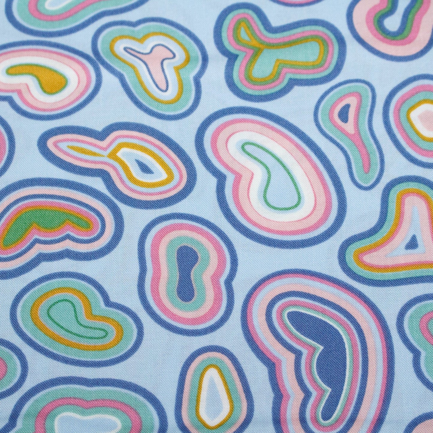 Cloud 9 Organic Quilting Cotton 'Infinite Agate Lavender'