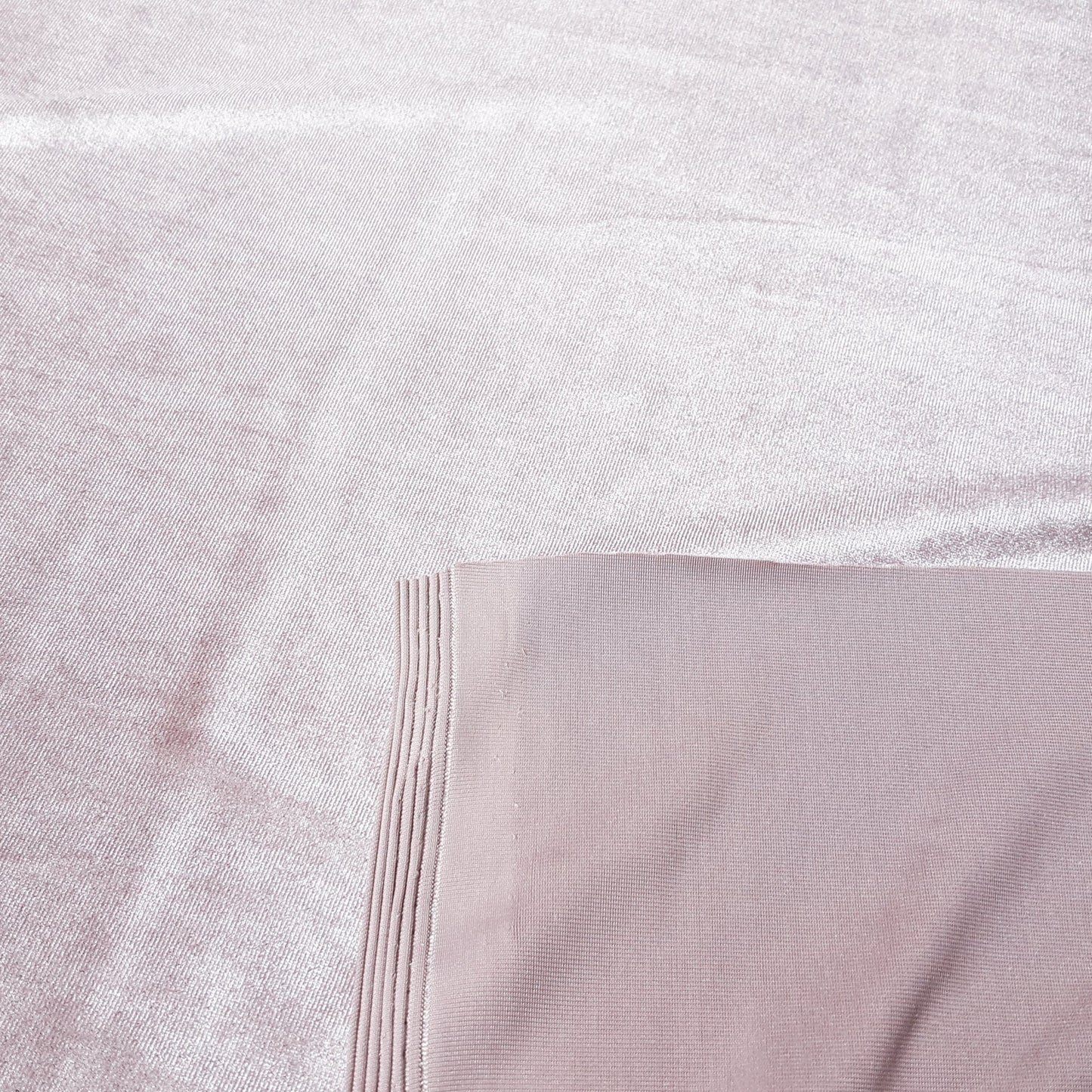 Stretch Velours in Dusky Pink