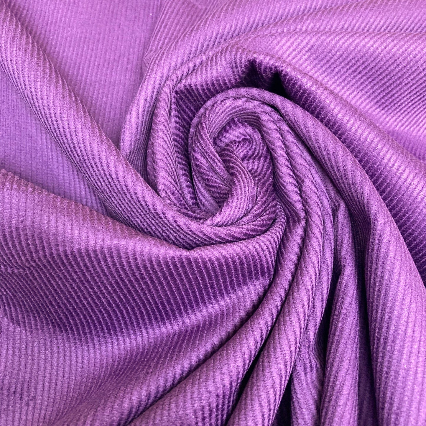 88cm Piece Chunky Cotton Corduroy in Purple