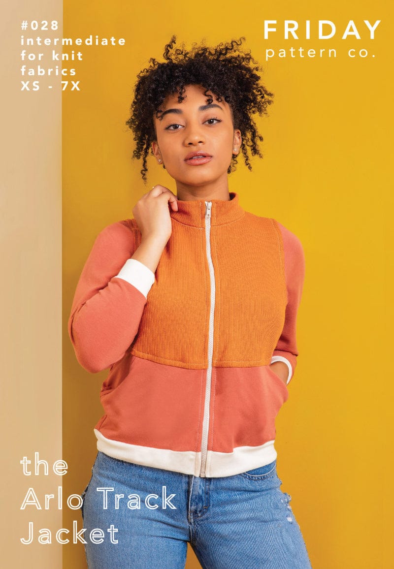 Friday Pattern Company: The Arlo Track Jacket