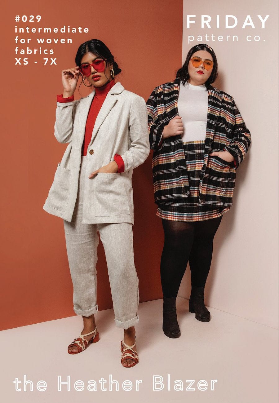 Friday Pattern Company: The Heather Blazer