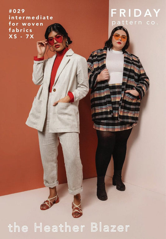 Friday Pattern Company: The Heather Blazer