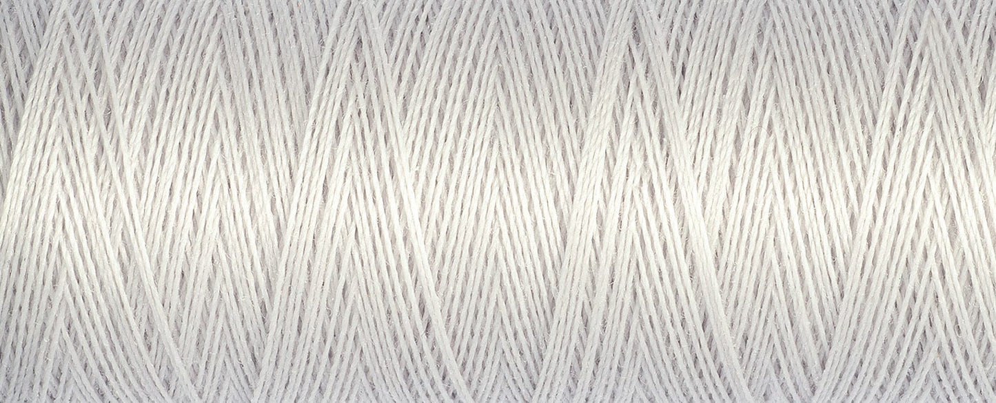 100m Reel Gütermann Recycled Sew-All Thread in Light Grey 8