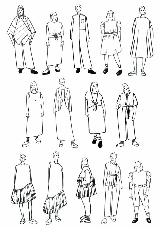 Tauko Sewing Pattern Magazine Issue 1
