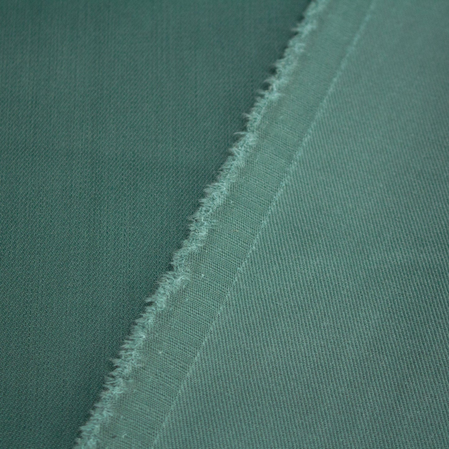 Organic Cotton 8oz Stretch Denim in Cedar Green