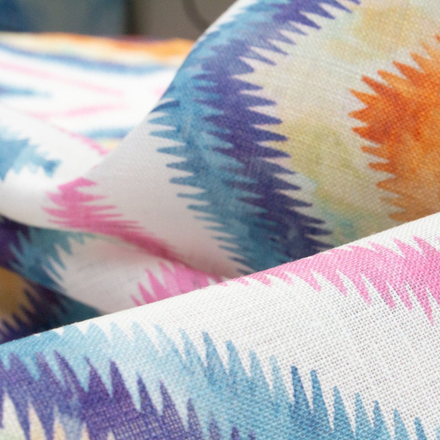 Liberty Fabrics Sycamore Linen 'Geo Jewel'