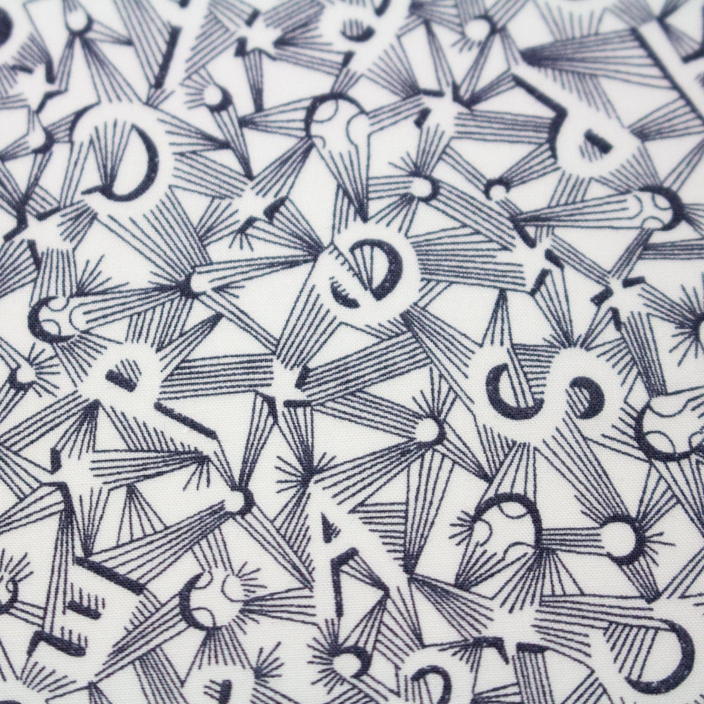 Liberty Fabrics Piccadilly Poplin 'Spaceman' A