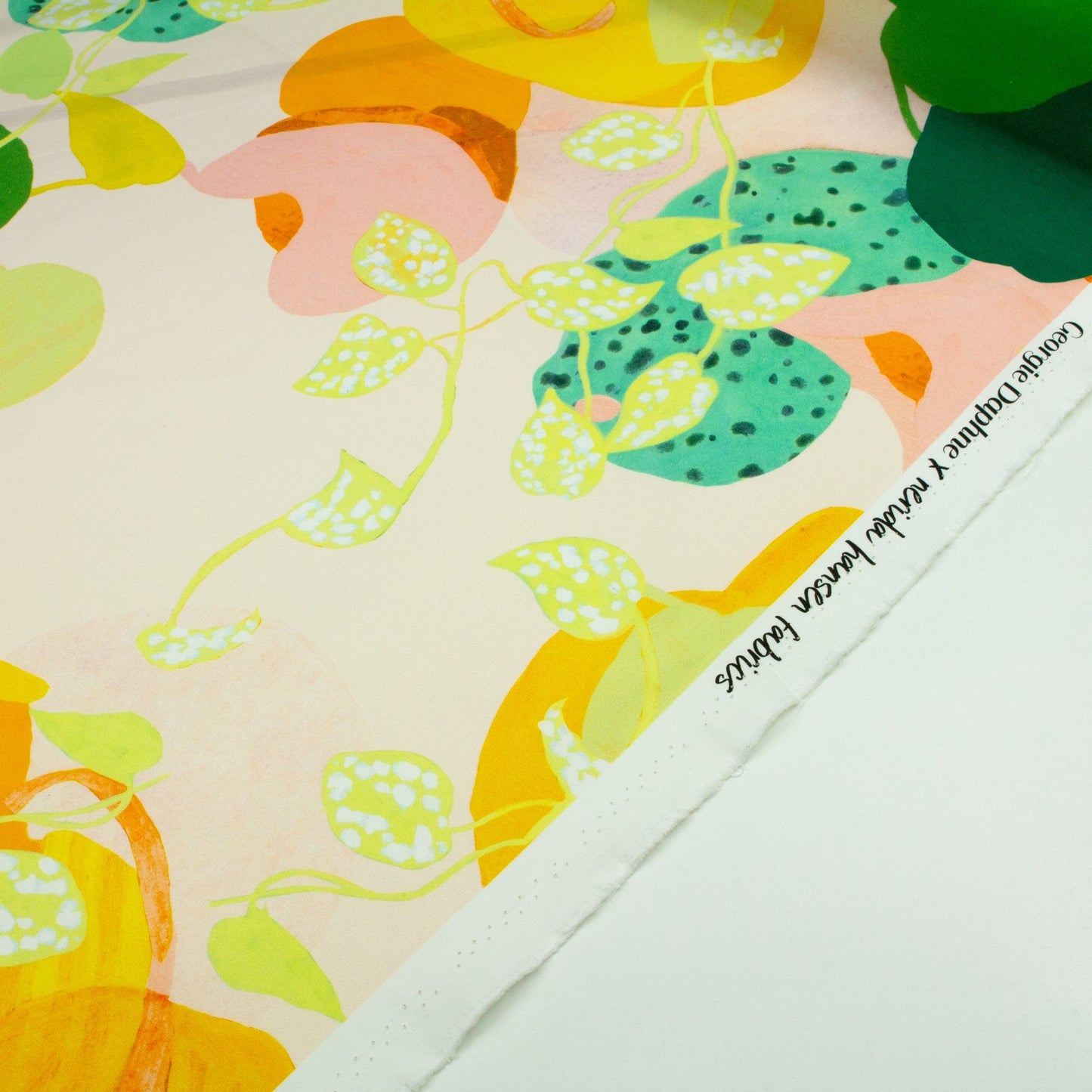 Georgie Daphne for Nerida Hansen: Organic Cotton Poplin 'Satin Girl'