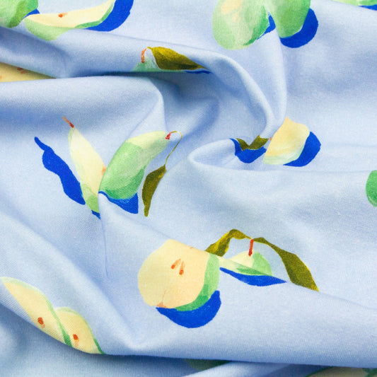Margaret Jeane for Nerida Hansen: Organic Cotton Single Jersey 'Pears'