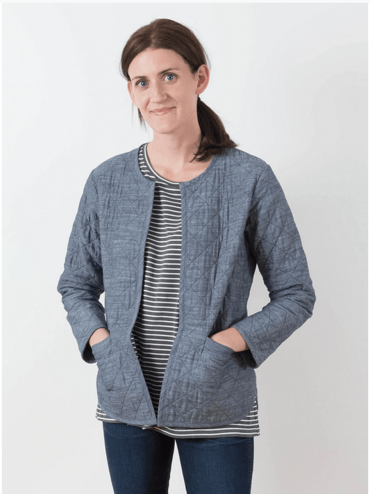 Grainline Studio: Tamarack Jacket UK Sizes 4-22 OR 18-34