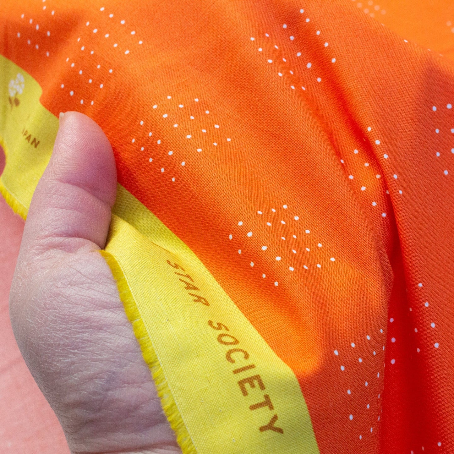 Ruby Star Society Quilting Cotton 'Ghost Saltines' in Florida