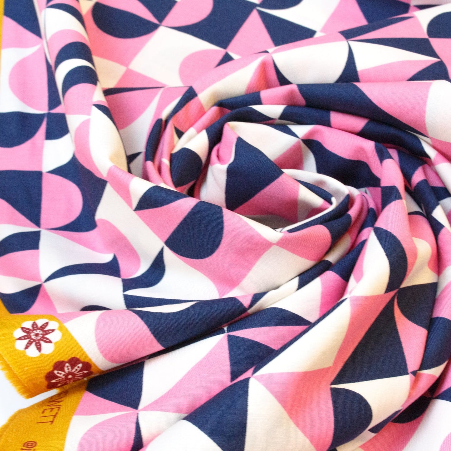 Ruby Star Society 'Floradora' Quilting Cotton 'Building Blocks' in Navy