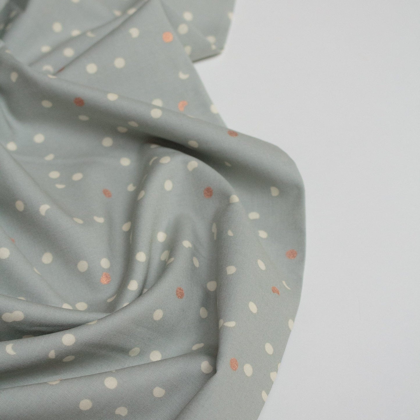 Ruby Star Society Quilting Cotton 'Hole Punch Dot' in Pewter