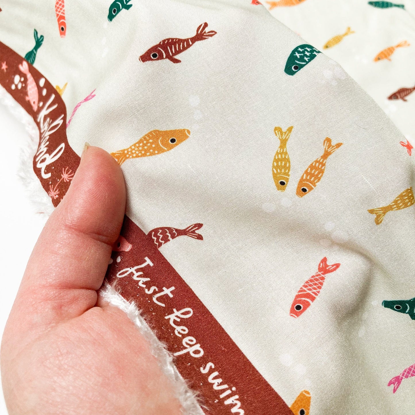 Ruby Star Society 'Koi Pond': Fine Rayon 'Fishes' in Shell