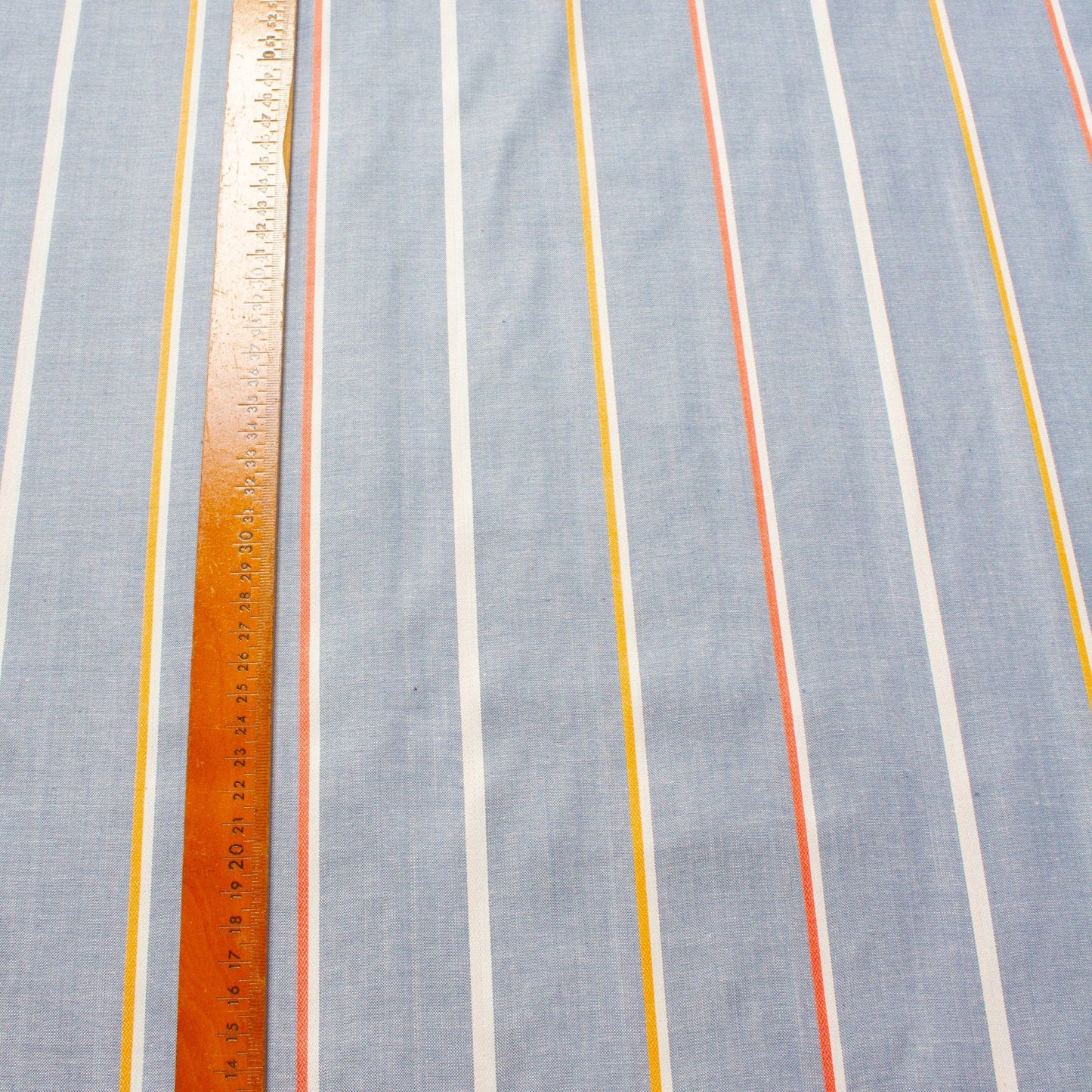 30cm Piece Ruby Star Society Shirtweight Cotton 'Linework' in Blue