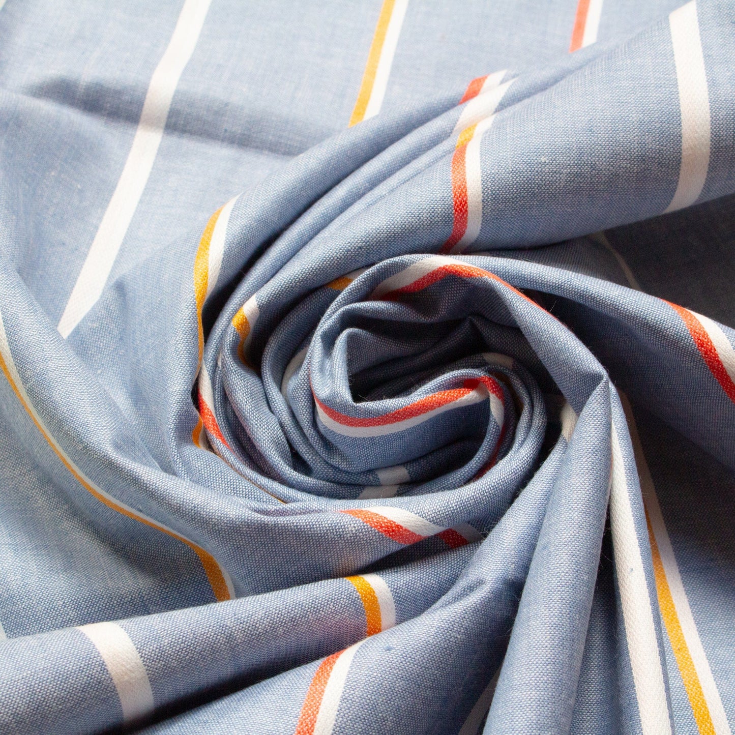 30cm Piece Ruby Star Society Shirtweight Cotton 'Linework' in Blue