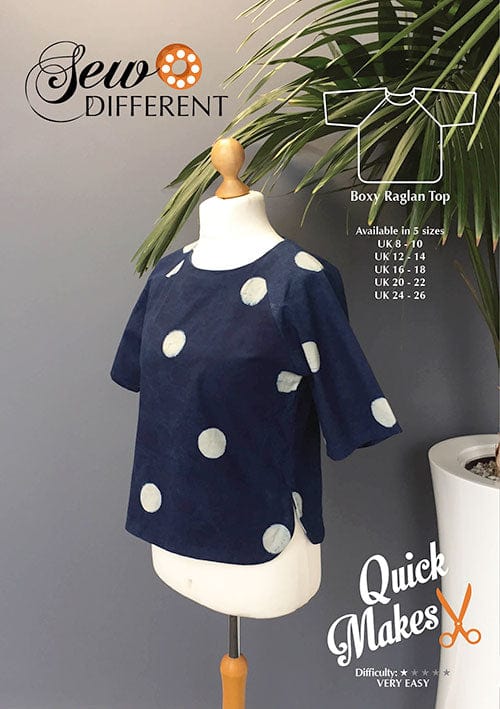 Sew Different: Boxy Raglan Top