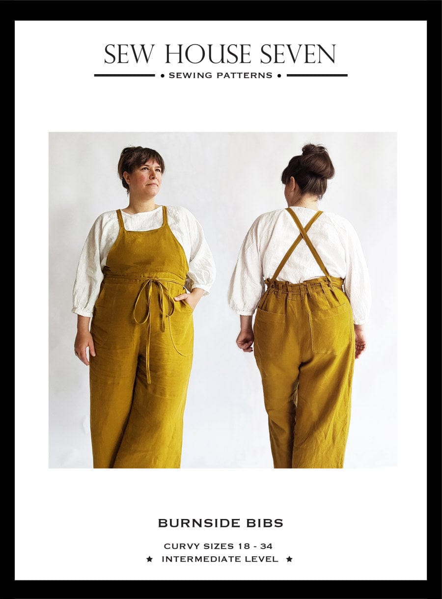 Sew House Seven: #114 Burnside Bibs UK sizes 4-24 OR 16-30