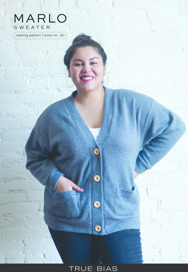 True Bias: Marlo Sweater UK Sizes 4-22 OR 18-34