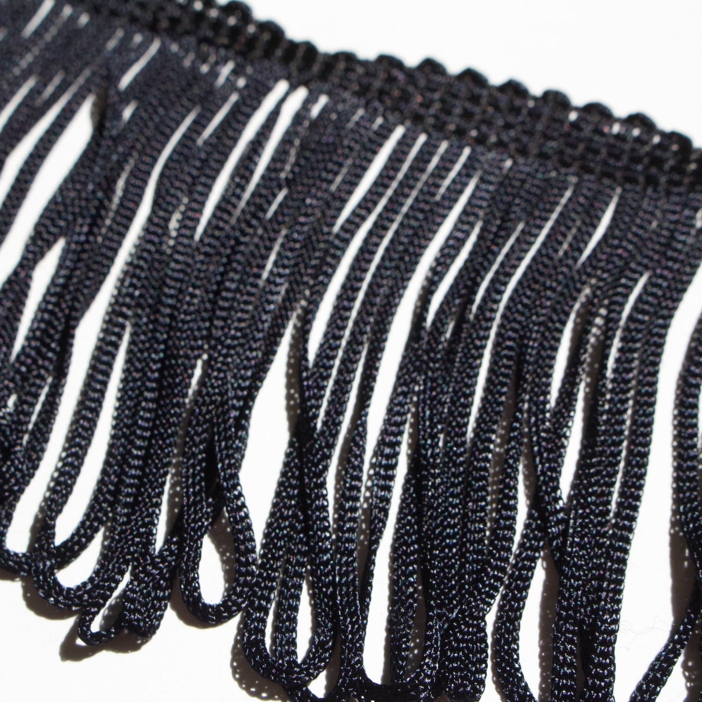 Vintage Black Fringe 75 mm