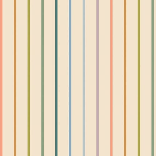 Art Gallery Fabrics 'Slow Summer': Fine Cotton 'Tiny Stripe Pearl'