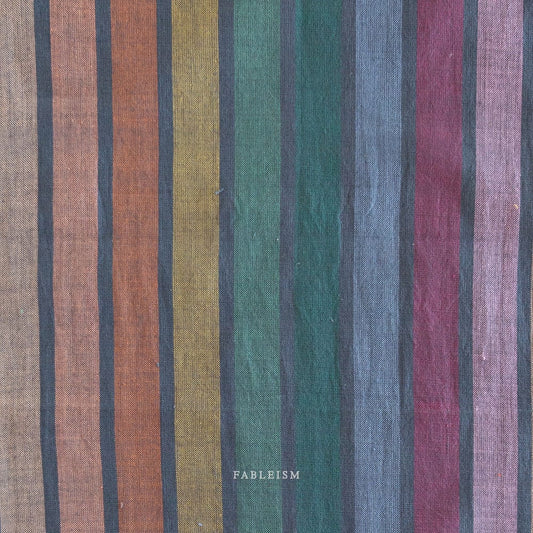 Fableism 'Lucky Loom' Woven Cotton 'Dark Rainbow Wings'