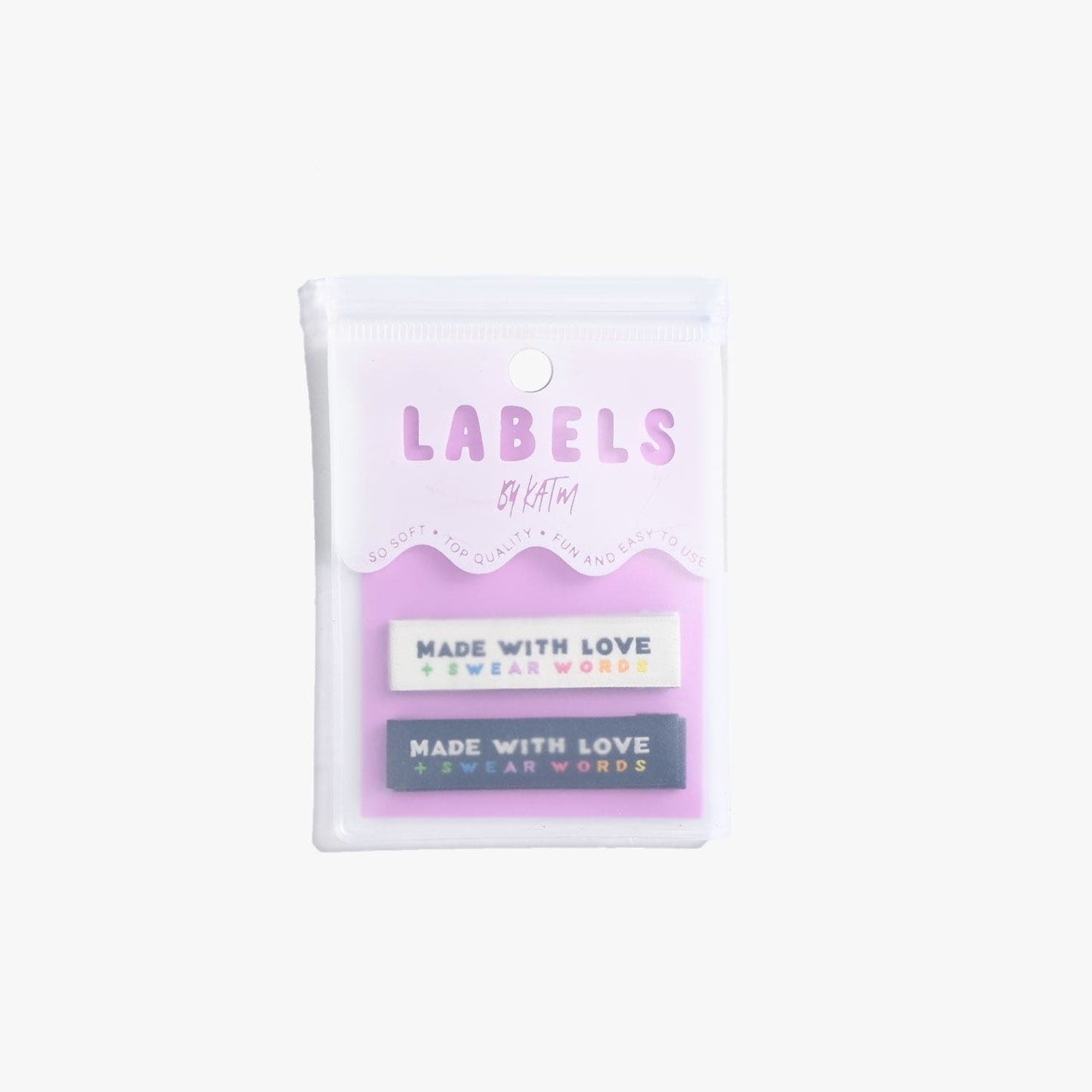 Kylie and the Machine Sewing Labels: 'Made With Love and Swear Words'