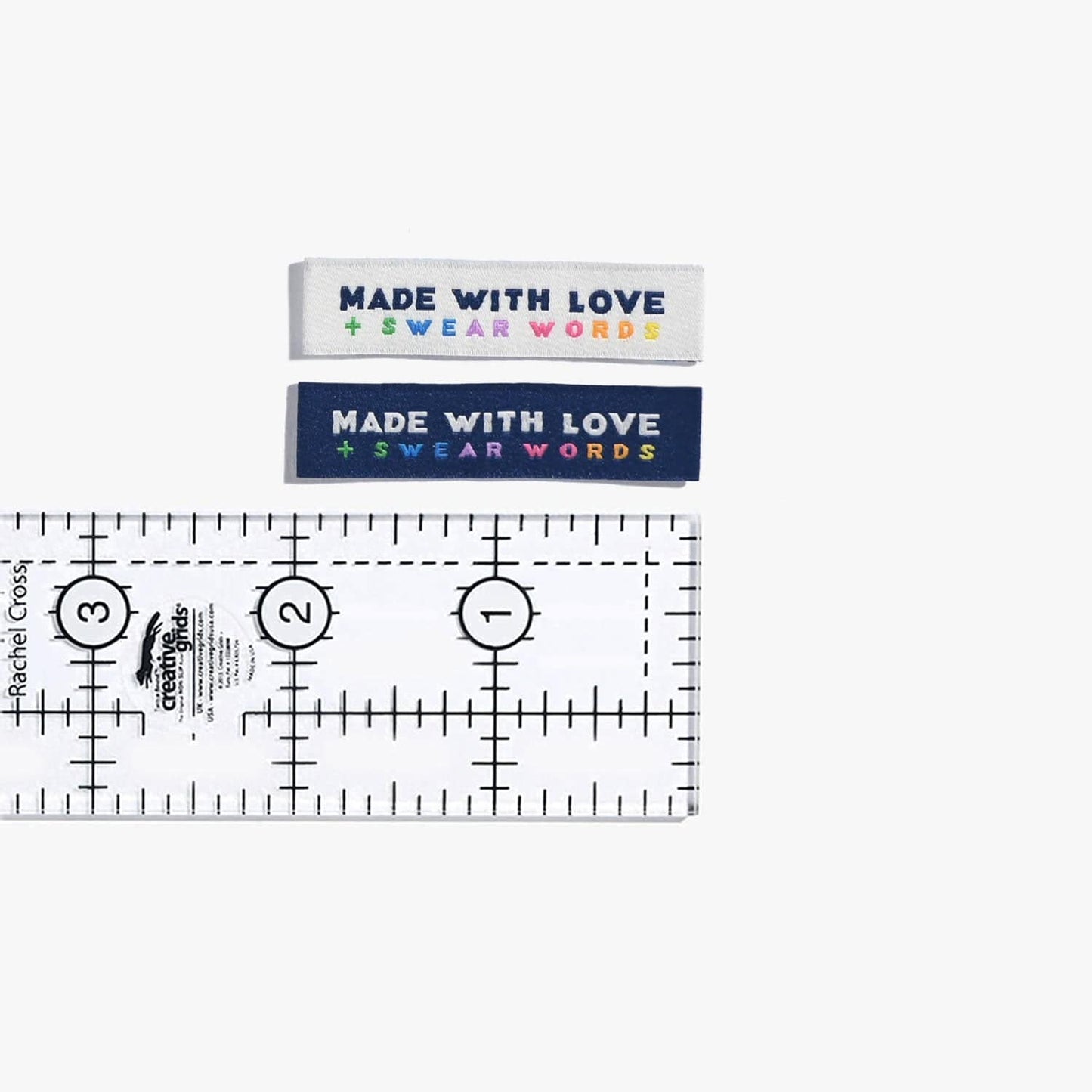 Kylie and the Machine Sewing Labels: 'Made With Love and Swear Words'
