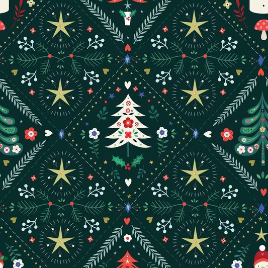 Dashwood Studio Quilting Cotton 'Nordic Noel'