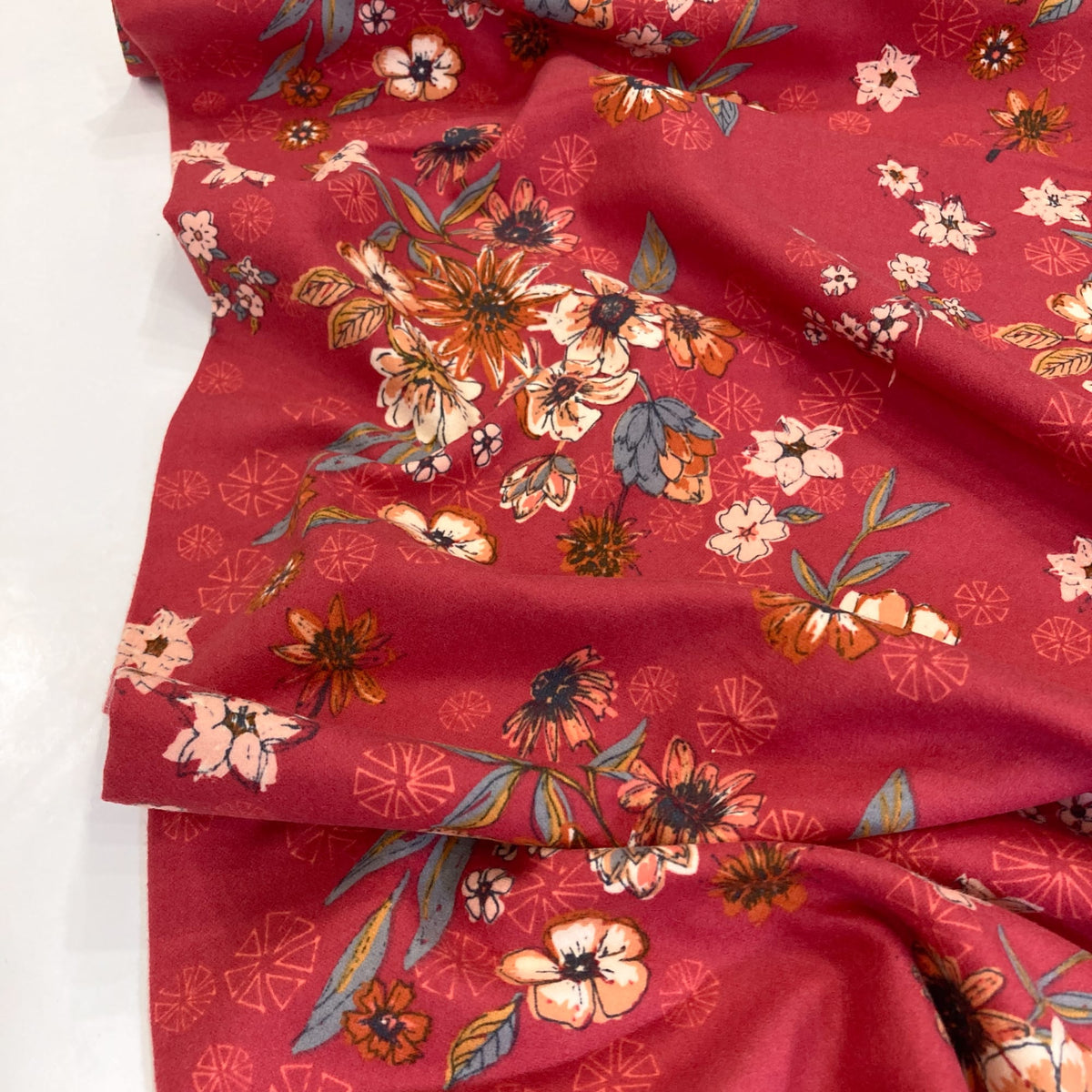 Art Gallery Fabrics Cotton Flannel 'Constant Companion Heart'