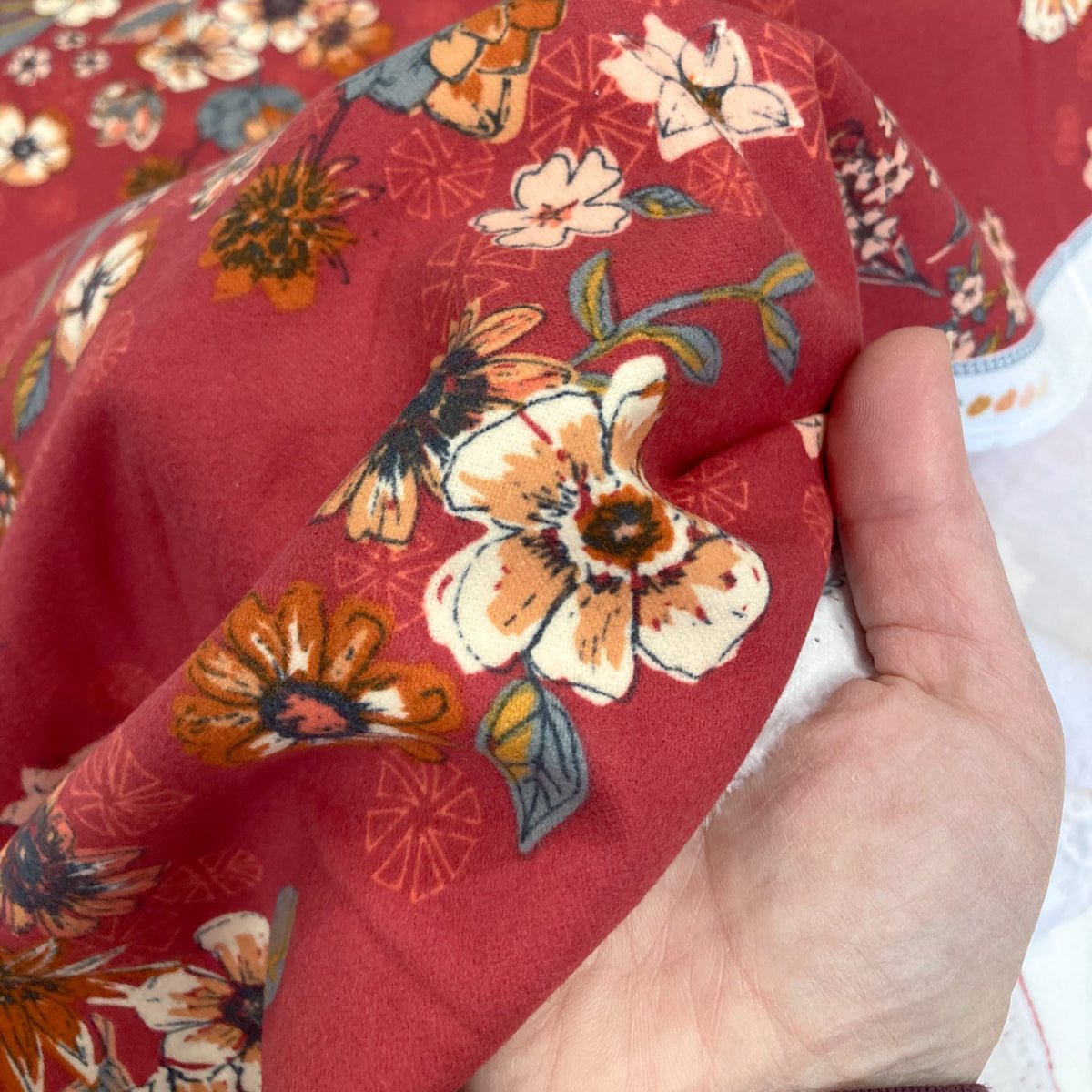 Art Gallery Fabrics Cotton Flannel 'Constant Companion Heart'