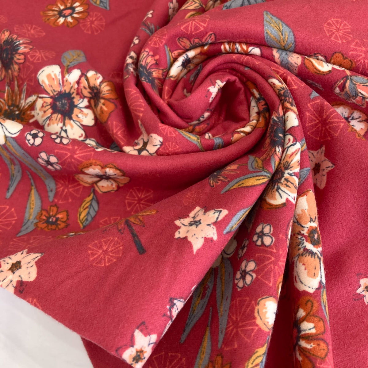 Art Gallery Fabrics Cotton Flannel 'Constant Companion Heart'