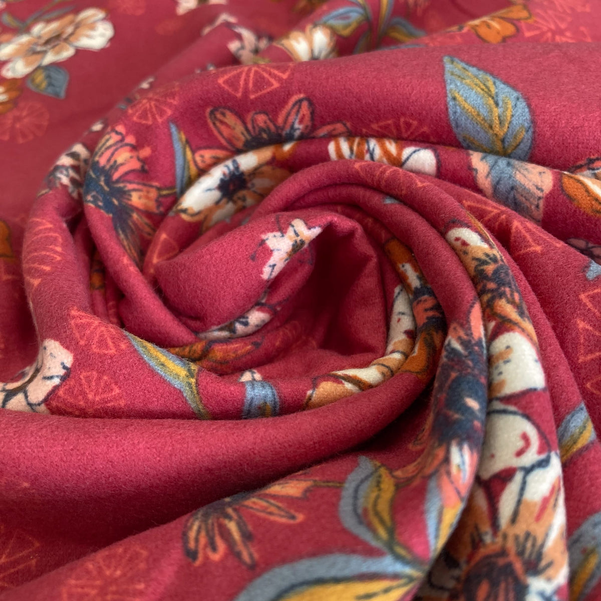 Art Gallery Fabrics Cotton Flannel 'Constant Companion Heart'