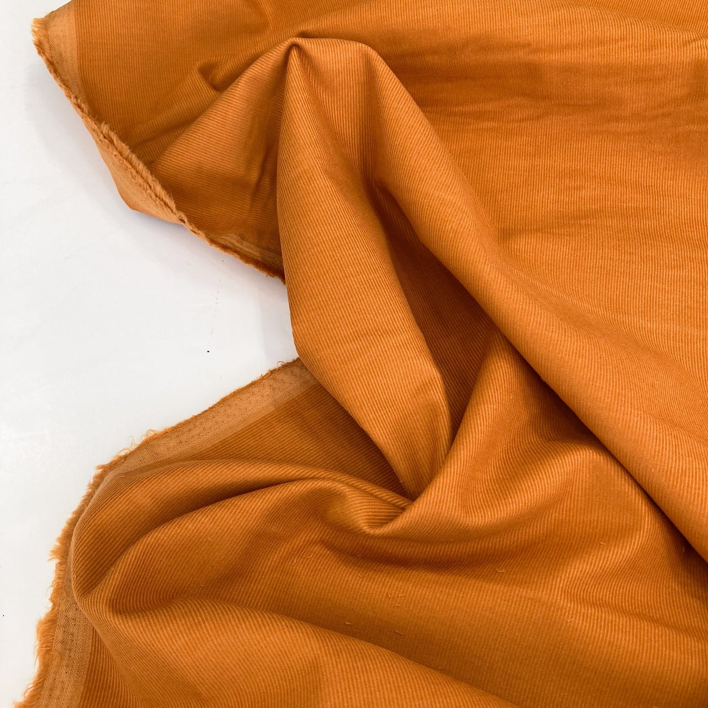 Cotton Needlecord in 'Ginger'
