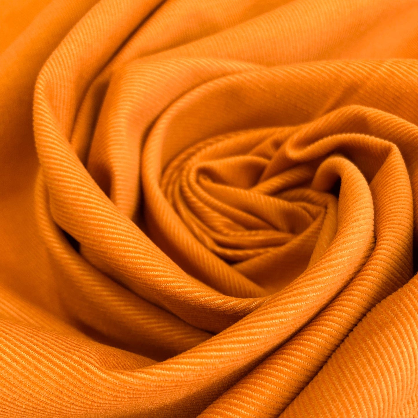 Cotton Needlecord in 'Ginger'