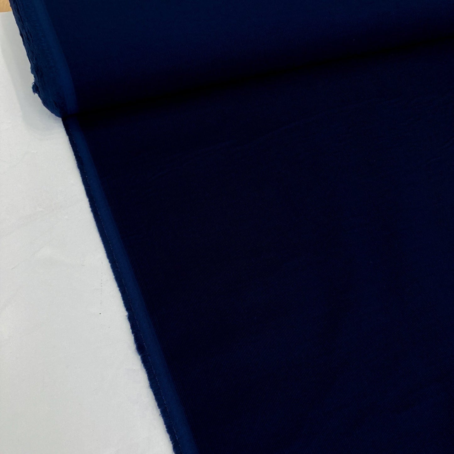Cotton Needlecord in Navy Blue