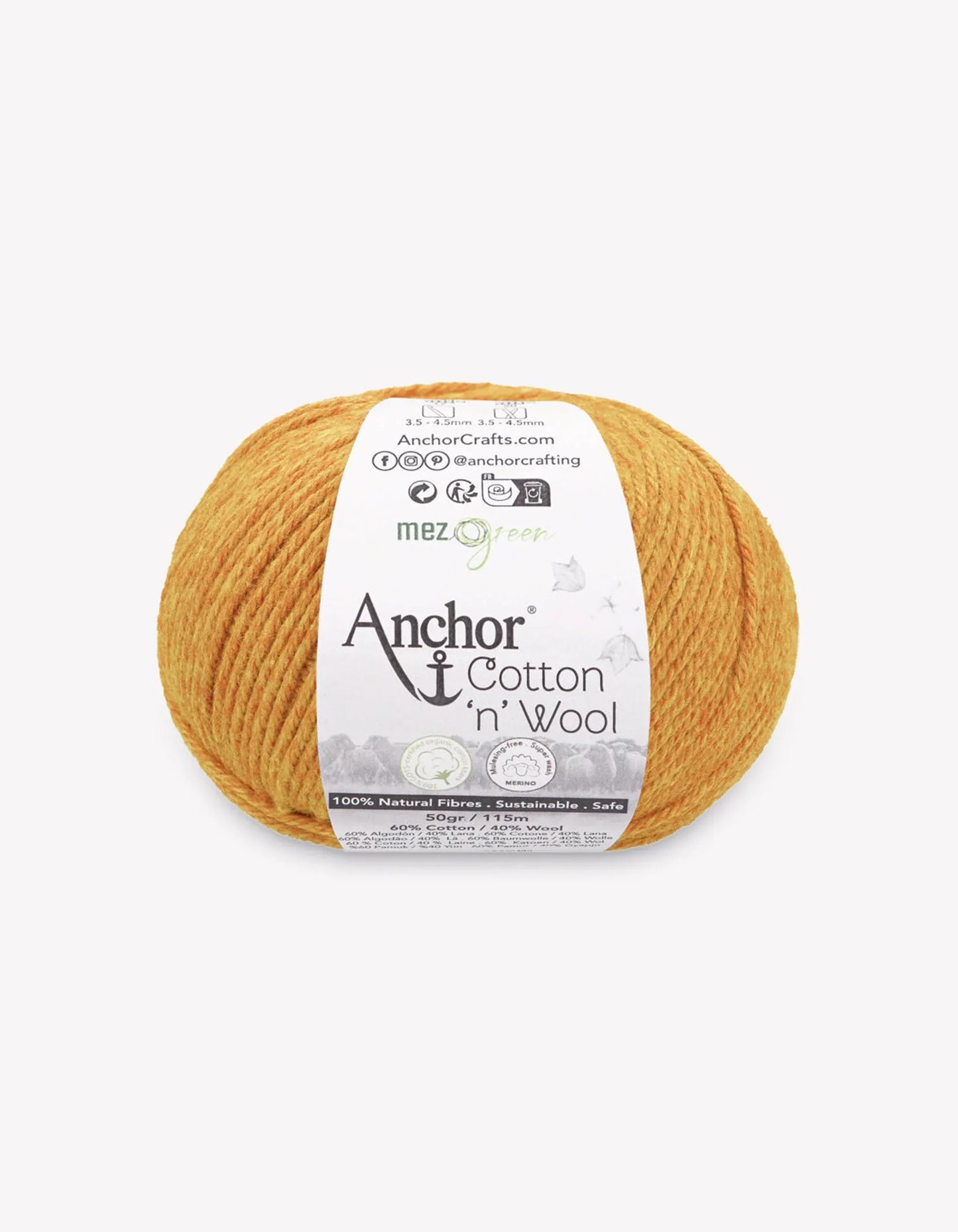 Anchor: Cotton & Wool 4-Ply