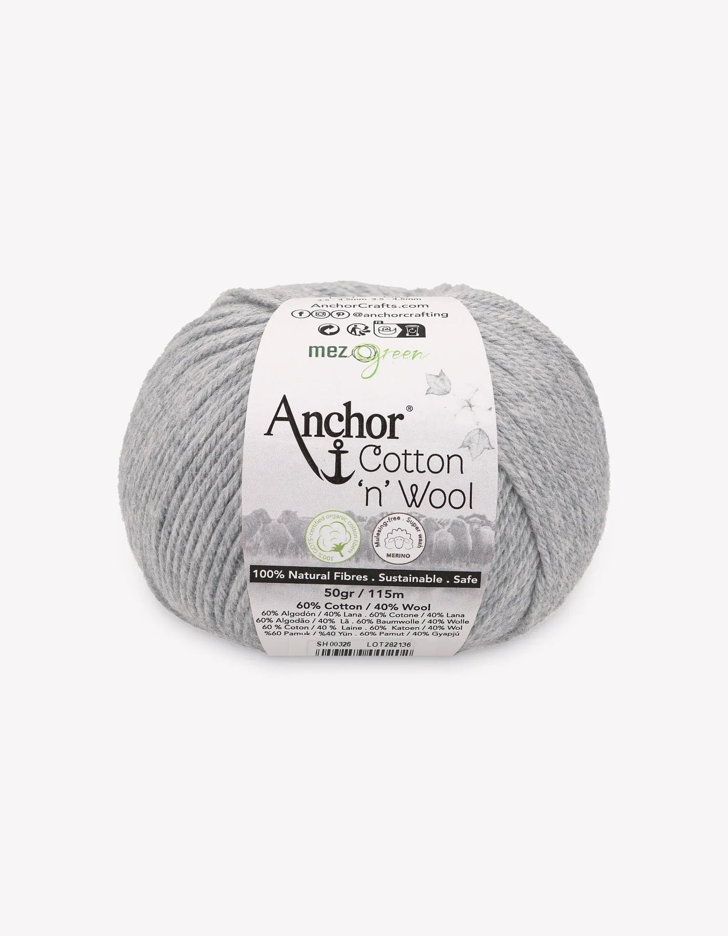 Anchor: Cotton & Wool 4-Ply