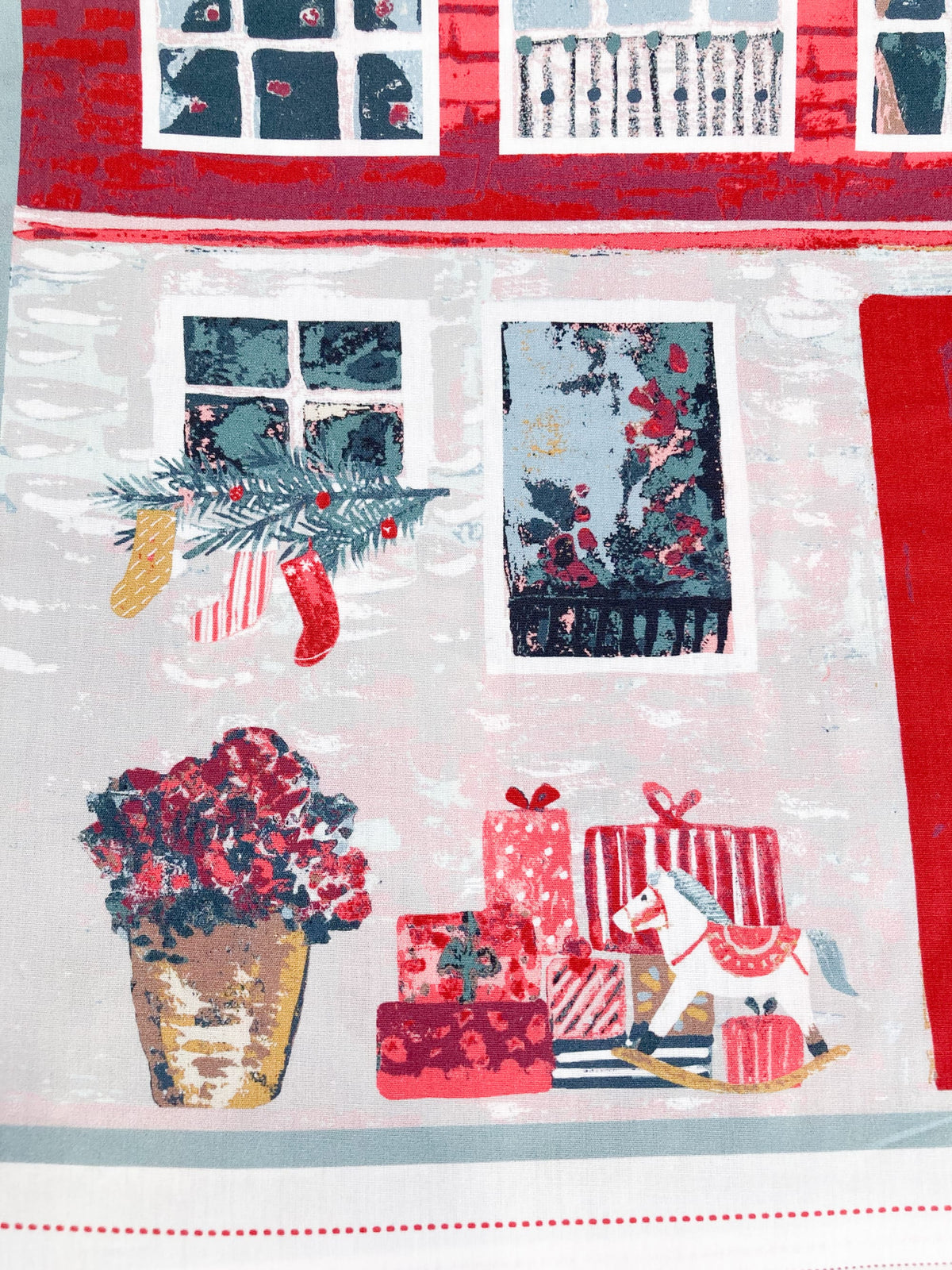 Art Gallery Fabrics 'Adventale': Fine Cotton Advent Calendar Panel