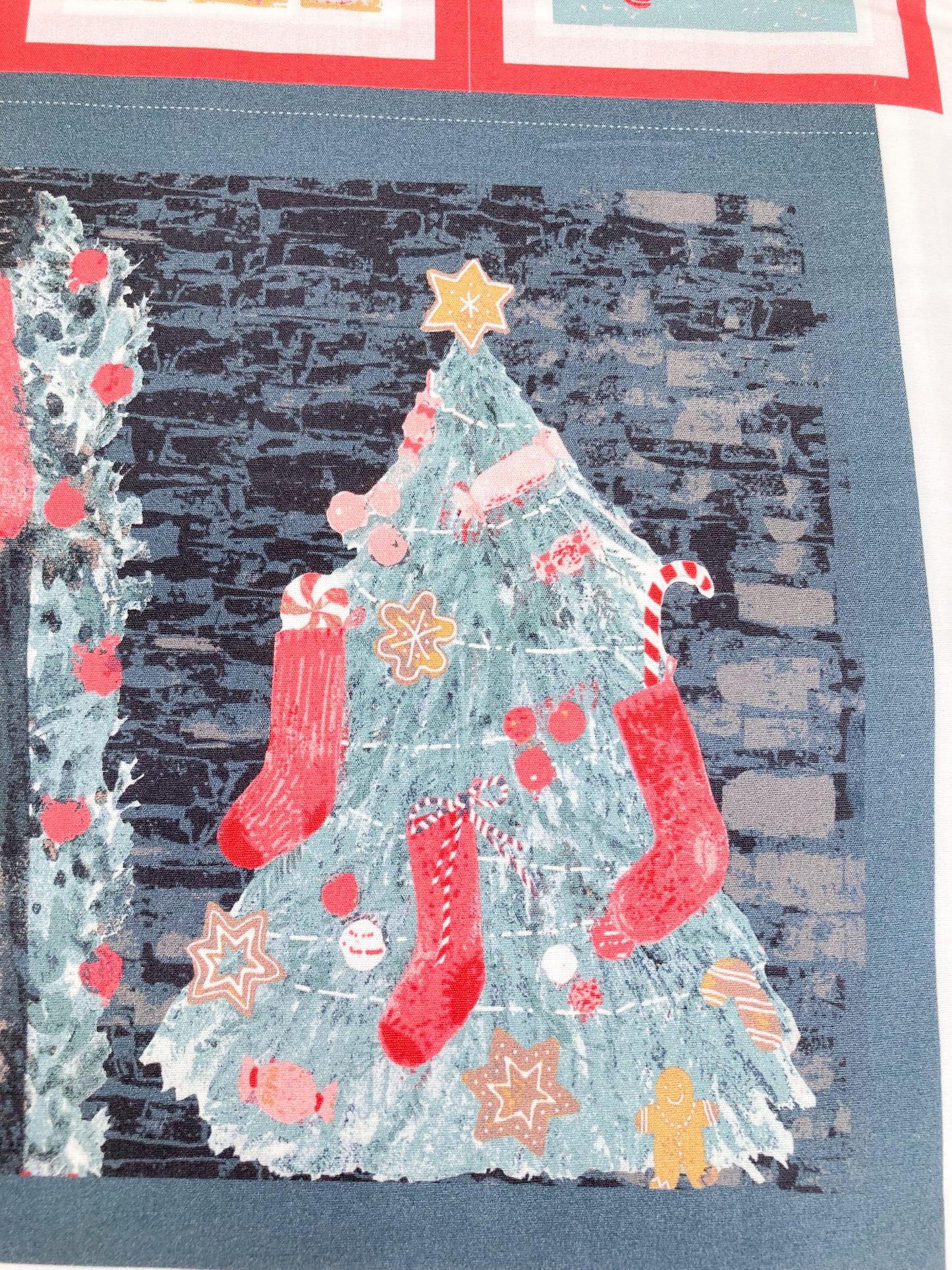 Art Gallery Fabrics 'Adventale': Fine Cotton Advent Calendar Panel