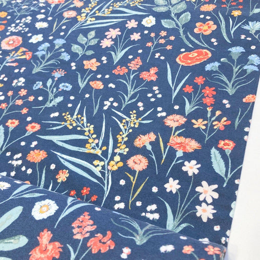 Art Gallery Fabrics Cotton Flannel 'Primavera Al Tramonto'