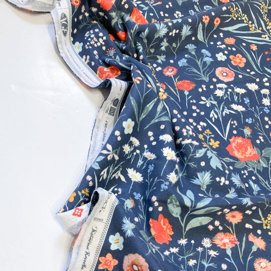 Art Gallery Fabrics Cotton Flannel 'Primavera Al Tramonto'