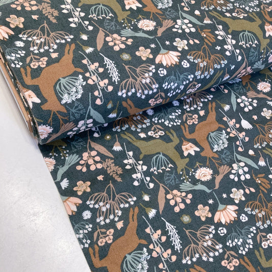 Art Gallery Fabrics Cotton Flannel 'Woodlandia'