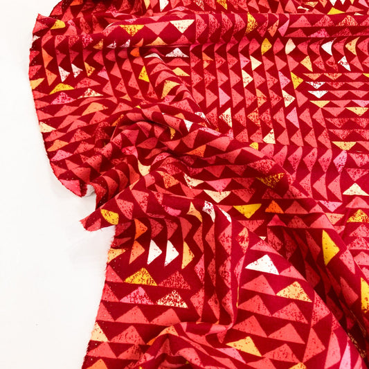 Art Gallery Fabrics Cotton Flannel 'Trojkat One'