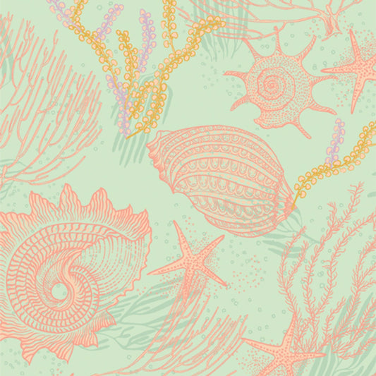 Art Gallery Fabrics 'Costeira': Premium Cotton 'Tesouros do Oceano'