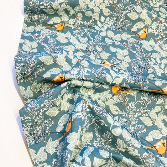 Art Gallery Fabrics 'Juniper': Fine Cotton 'Juniper Grove' in Evergreen