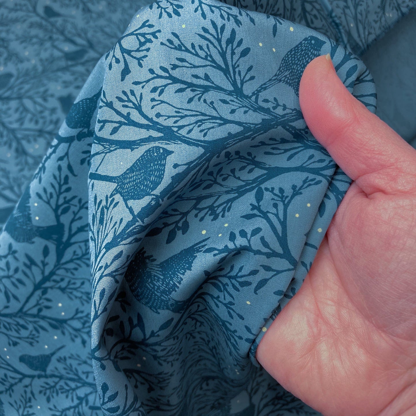 Art Gallery Fabrics 'Coyote Hill' Fine Cotton 'Flight of Shadows'
